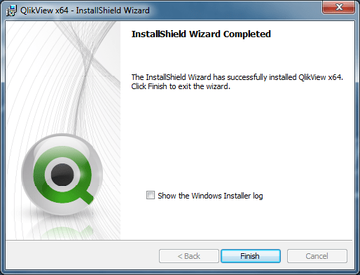 QlikView_Installation_complete