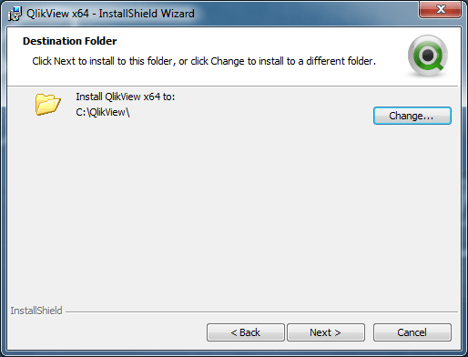 QlikView_Installation_destinationfolder